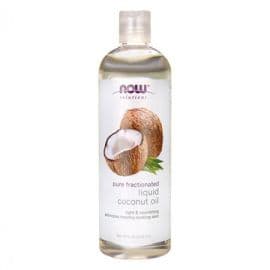Now - Pure Fractionated Liquid Coconut Oil - 473ML