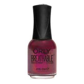 Breathable Nail Treatment + Color - Don't Take Me For Garnet
