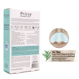 Nose Pore Cleansing Strips with Tea Tree - 6 Sheets