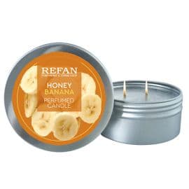 Honey Banana Perfumed Candle - 90 Mm