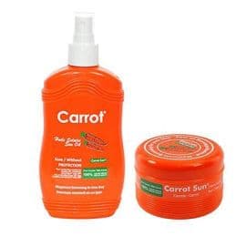 Carrot Tanning Oil & Cream Collection