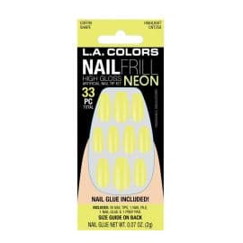 Nail Frill Neon Artificial Nails - Highlight - CNT258