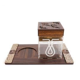 The Wooden Mubkhar with Tray