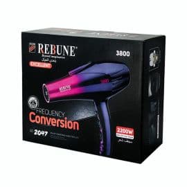 Corded Hair Dryer 3 Pieces - Black&Red