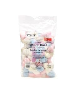 White Cotton Balls - 100 Pcs