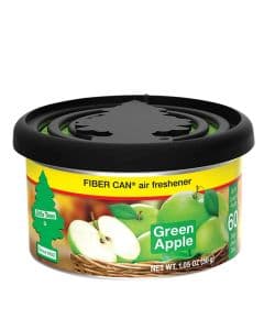 Fiber Car Freshener Can - Green Apple