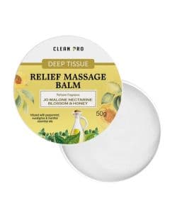 Deep Tissue Relief Massage Balm - Nectarine Blossom Honey Scent - 50GM