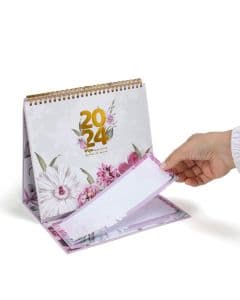Desk Calendar with Note Papers