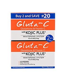 Face And Body Soap with Kojic Plus Whitening System Set - 2 x 60GM