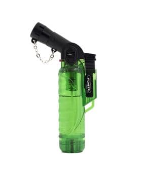 Charcoal Lighter Small Transparent - Green