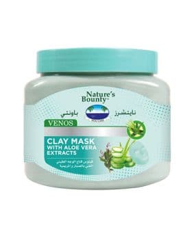 Venos Face & Body Aloe Vera Clay Mask - 300ML