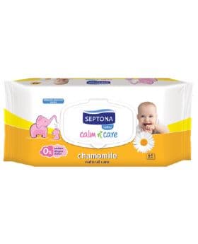 Calm n' Care Baby Chamomille Wipes - 64 Pieces