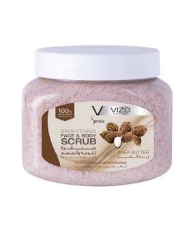 Sensia Brightening Face & Body Scrub With Shea Butter - 500ML