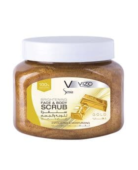 Sensia Brightening Face & Body Scrub With Gold - 500ML