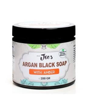 Black Soap With Argan Oil & Amber - 200GM