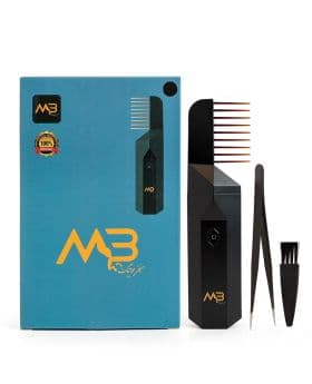 Electronic Mubkhar with Comb - Black