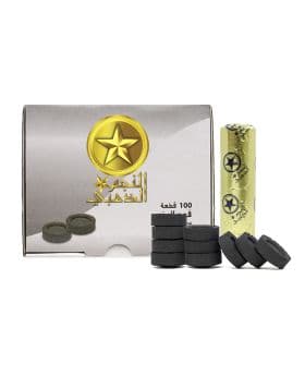 Golden Star Charcoal - 100 Tablets