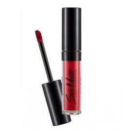 Silk Matte Liquid Lipstick - Claret Red