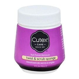 Cutex Nail Polish Remover Twist & Scrub Sponge - 59ML