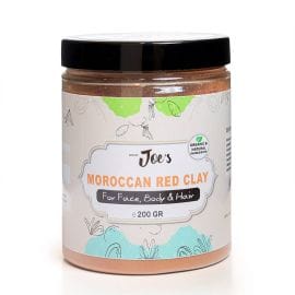 Natural Red Clay Mask for Face Body & Hair - 200GM
