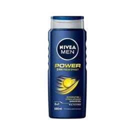 Nivea SHOWER GEL POWER FRESH 500ML (M)