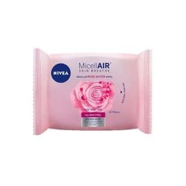 Nivea FACE MICELLAIR ROSE WATER WIPES 25's