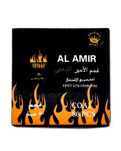 Al Amir Swift Lite Charcoal - 80 Pcs