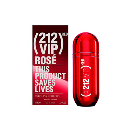 212 VIP Rose Red Limited Edition Eau De Parfum - 80ML - Women   