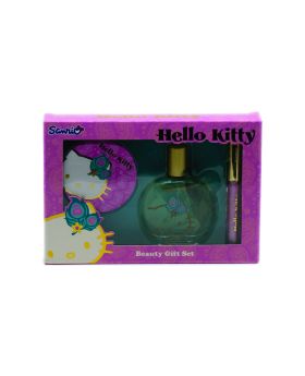 Perfume Hello Kitty - EDT - 50 ML + Lip Gloss + Mirror