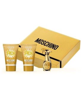 Moschino Fresh Couture Gold Miniature Set For Women