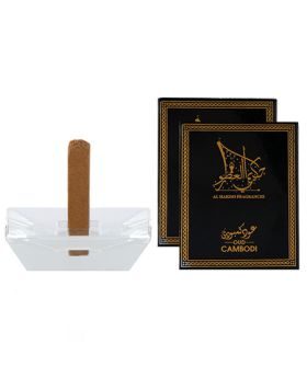 Combo Pack - Smart Oud Cambodi - 20 Sticks with A Crystal Stand