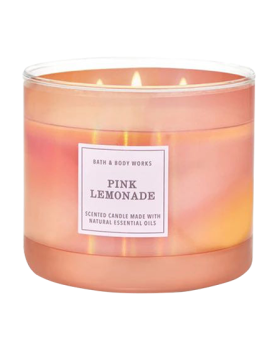 Pink Lemonade 3 Wick Scented Candle - 411GM