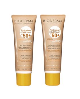 Photoderm Cover Touch Sun Protection - 2x40ML - Golden - SPF 50+