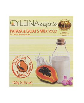Organic Papaya & Goats Milk Soap - 120GM