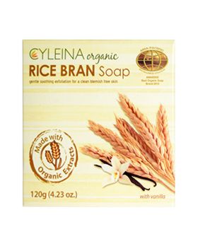 Organic Rice Bran Soap - 120GM