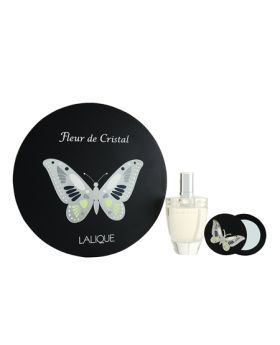 Fleur De Cristal Gift Set - Eau de Parfum Spray - Women - 100 + Mirror