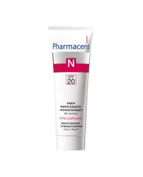 N Vita Capilaril Moisturizing Strengthening Face Cream - 50ML - With SPF 20