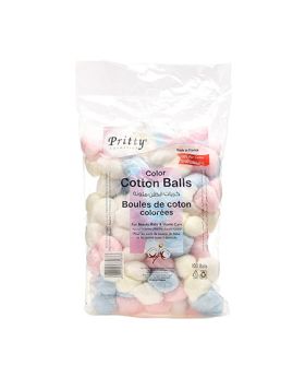 White Cotton Balls - 100 Pcs