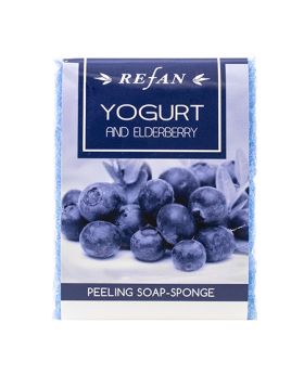 Yogurt & Eldeberry Peeling Soap-Sponge - 75G
