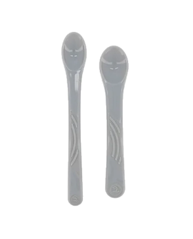 Feeding Spoon - 2 Pcs - Grey