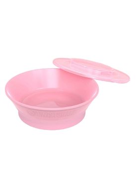 Bowl With Lid For Kids - 520ML - Pink