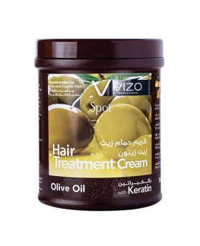 Olive Oil Spot Hair Treatment Cream With Keratin - 1L