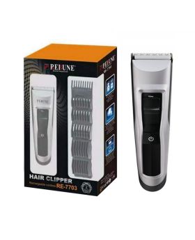 Rechargeable shaver - silver and black